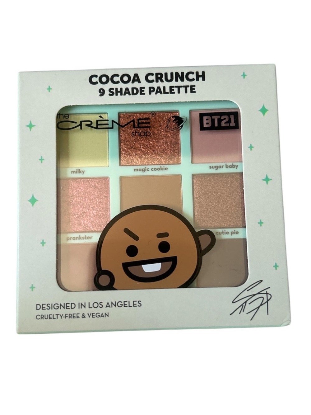FRIENDS Cocoa Crunch 9-Shade Eyeshadow Palette - Copper, Pink, Brown, Cream